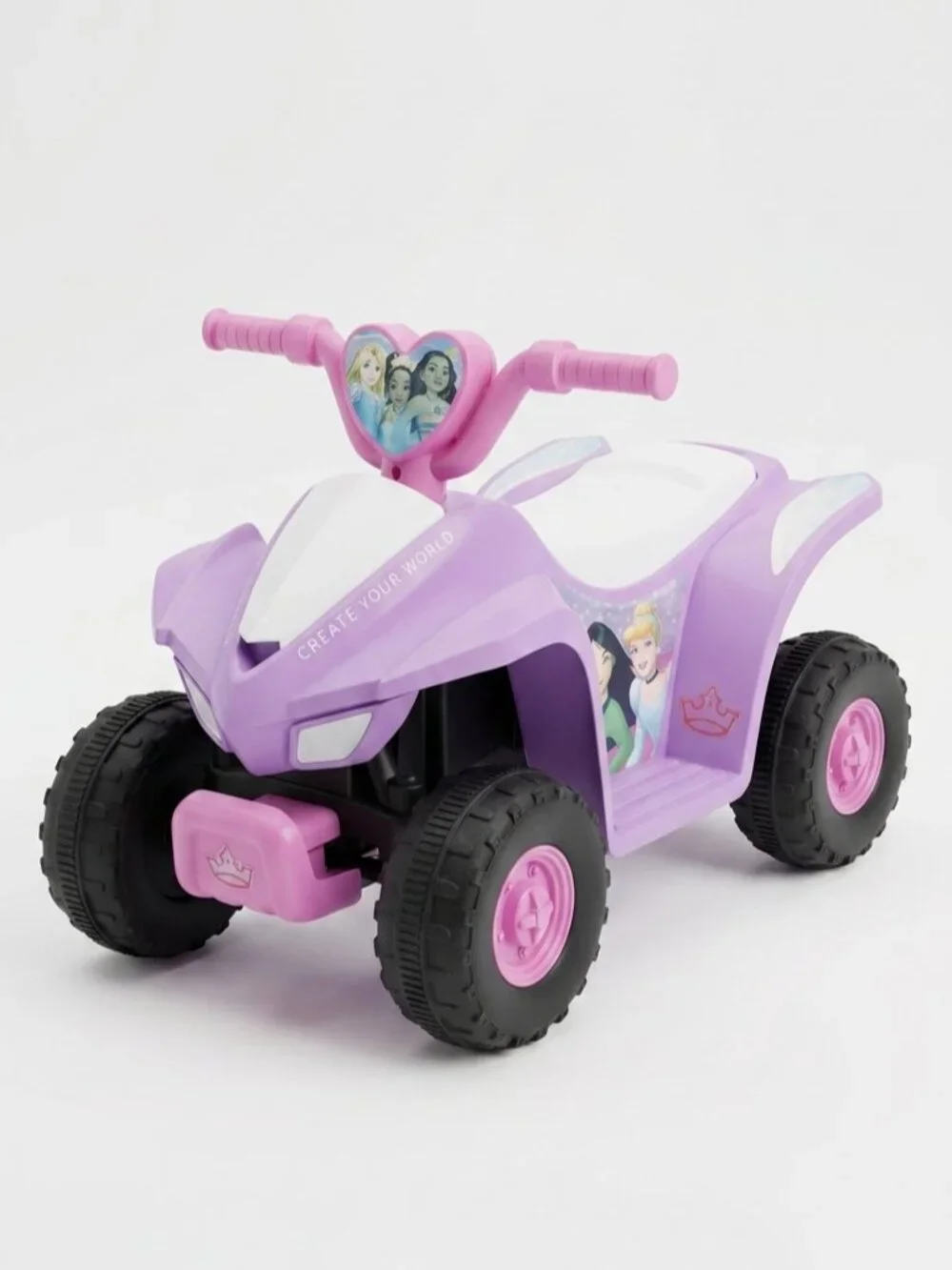 Disney Princess Purple Kids Ride-On ATV Quad Toy